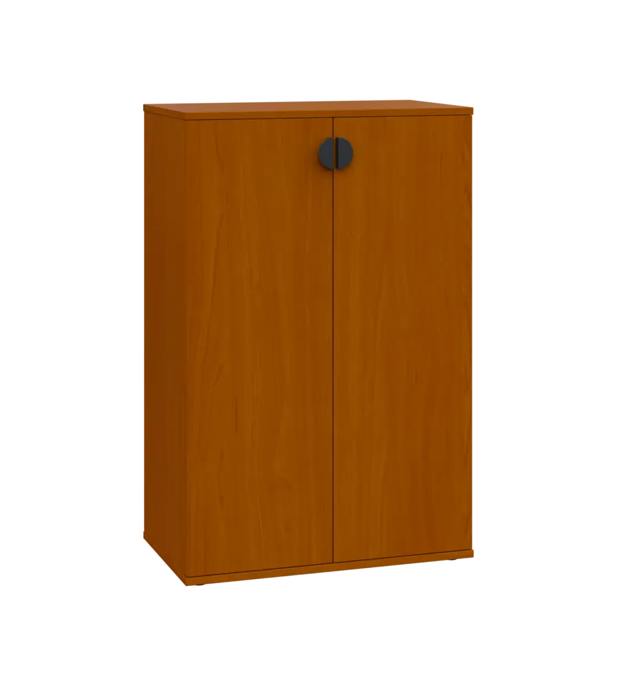 TN 3 - 7D kancelářská skříň, 2-dveřová, 1107x720x400, třešeň šumavská